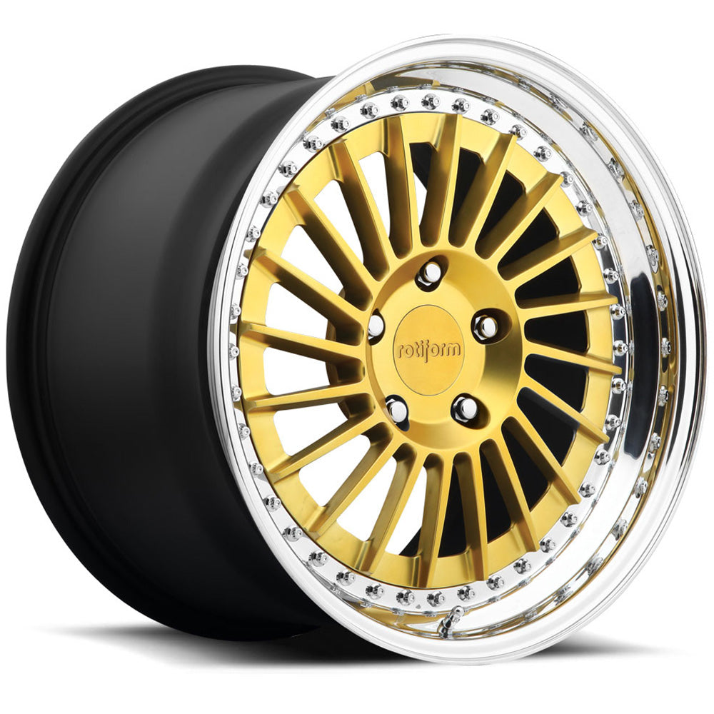 Rotiform Forged IND-T Gold Wheel