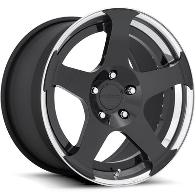Rotiform Forged NUE Black Polished Wheel