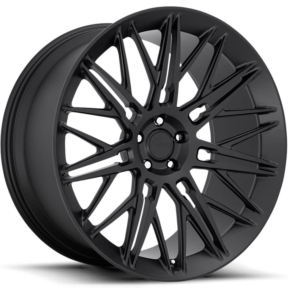 Rotiform JDR Matte Black Wheel