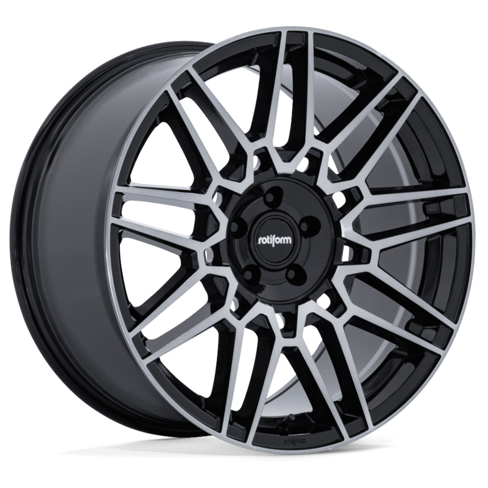 Rotiform TDX Black Machined Wheel