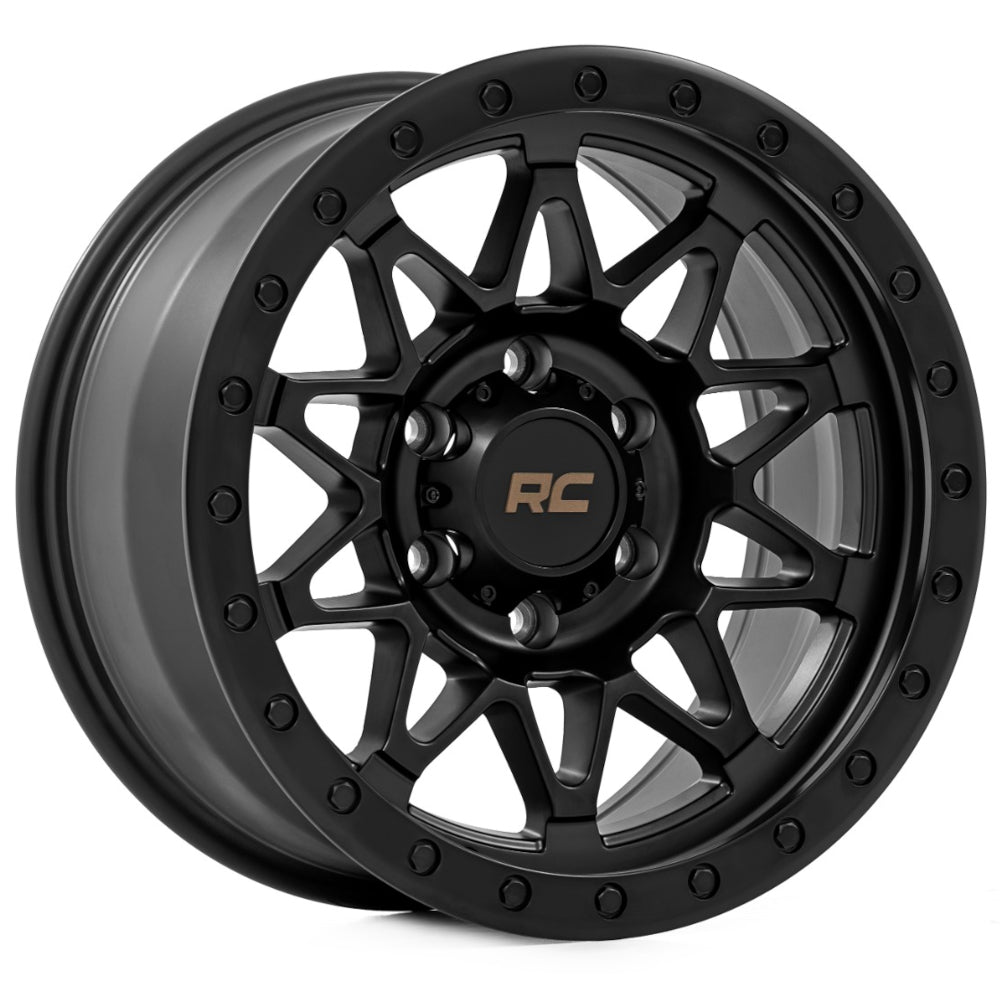 Rough Country 78 Series Semi Gloss Black Wheel