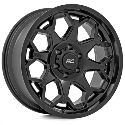 Rough Country 80 Series Semi Gloss Black Wheel