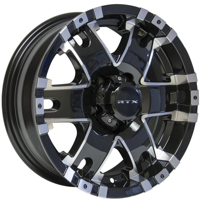 RTX Axis Black Machined Wheel