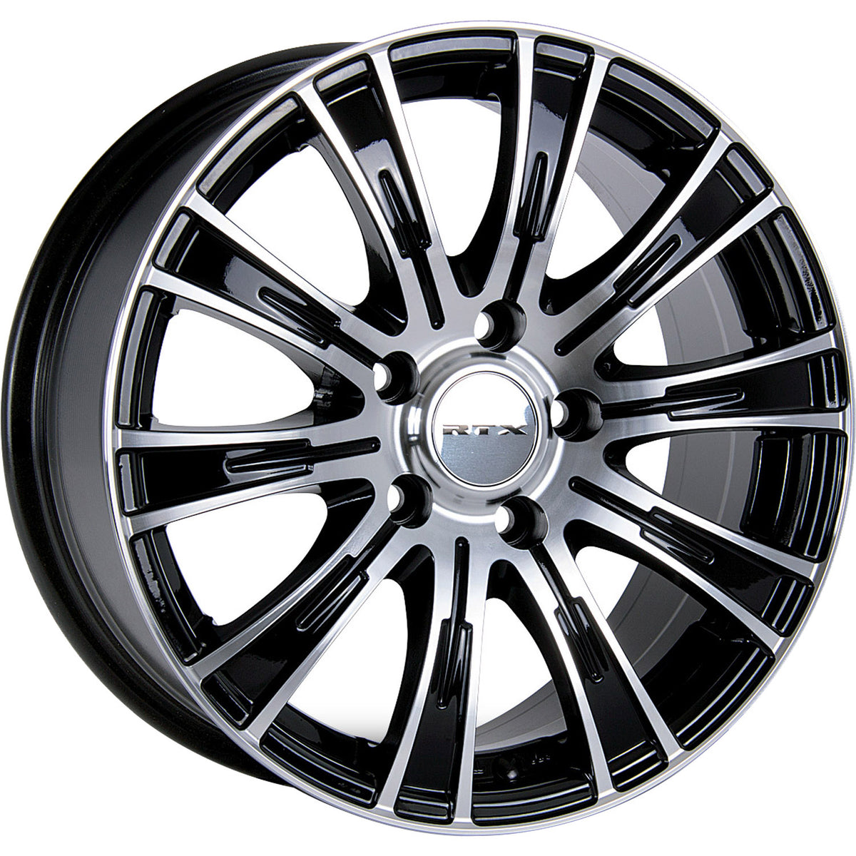 RTX Baron Black Machined Wheel