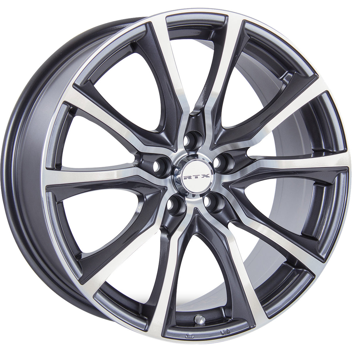 RTX Contour Gunmetal Machined Wheel