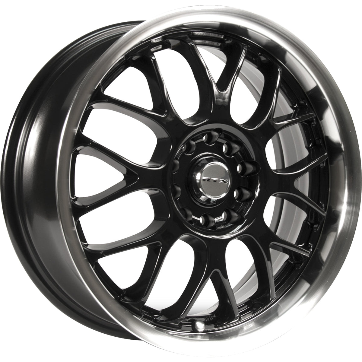 RTX Euro Black Machined Wheel