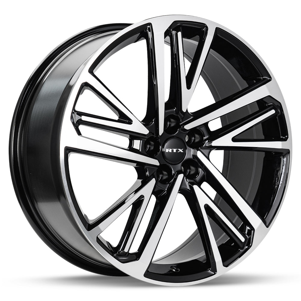 RTX Knight Black Machined Wheel