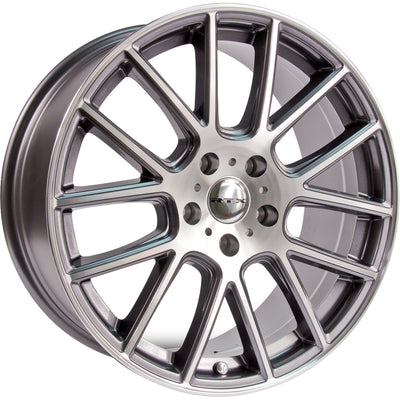 RTX Milan Gunmetal Machined Wheel