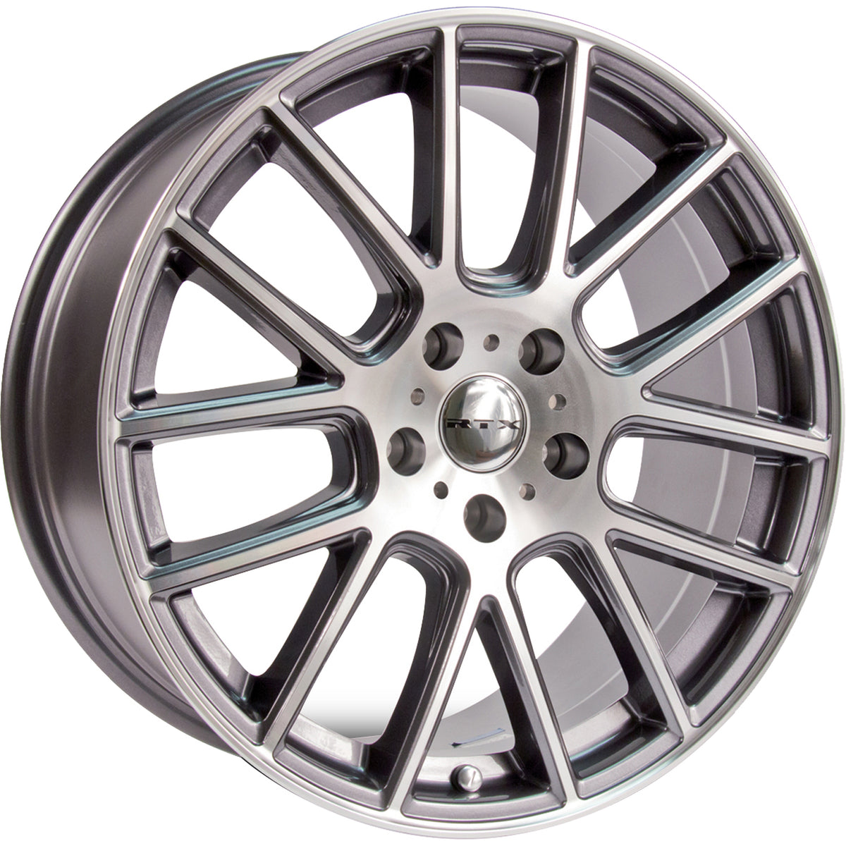 RTX Milan Gunmetal Machined Wheel