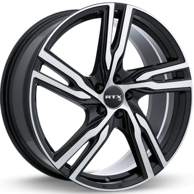 RTX OE Replica Gothenburg Black Machined wheel