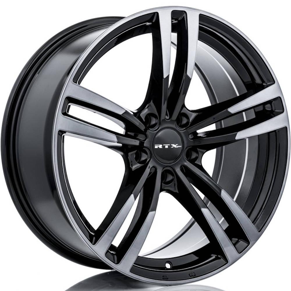 RTX OE Replica Graz Black Machined Wheel