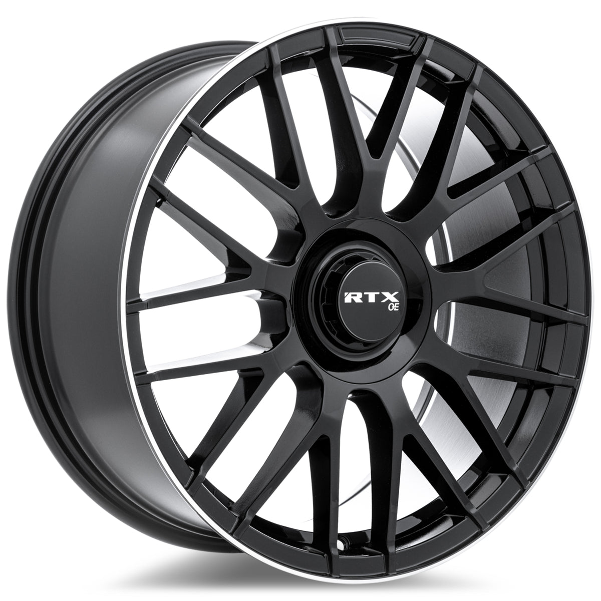 RTX OE Replica MB-01 Black Machined Wheel