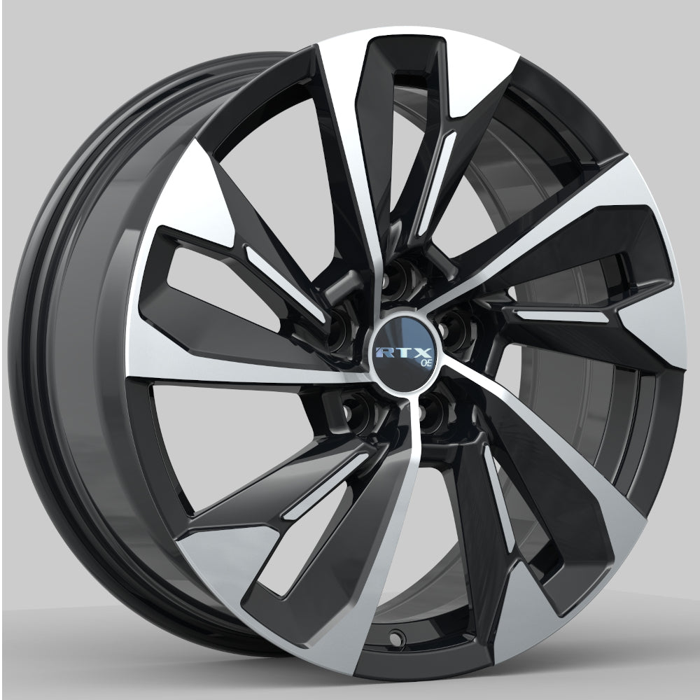 RTX OE Replica MZ03 Black Machined Wheel