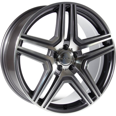 RTX OE Replica Rhine Gunmetal Machined Wheel
