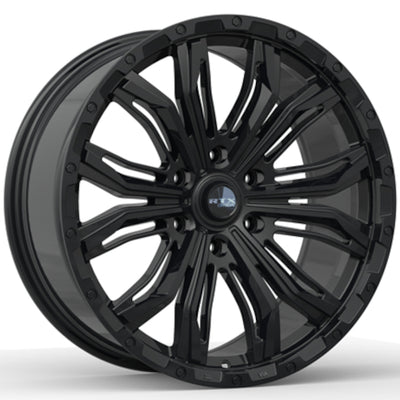 RTX Offroad Black Widow Gloss Black Wheel