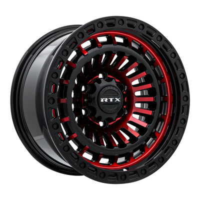 RTX Offroad Moab Black Red Machined Wheel