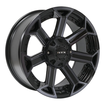 RTX Offroad Peak Black Machined Wheel