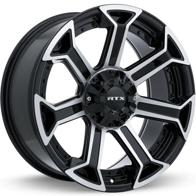 RTX Offroad Peak Black Machined Wheel