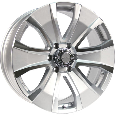 RTX Offroad Wedge Silver Machined Wheel
