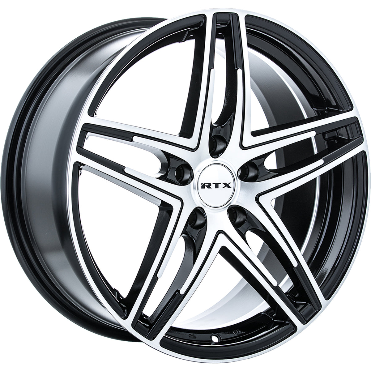 RTX Parallel Black Machined Wheel