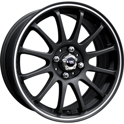 RTX R-Spec Halo Black Machined Wheel