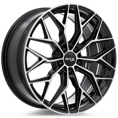 RTX R-Spec RS02 Black Machined Wheel