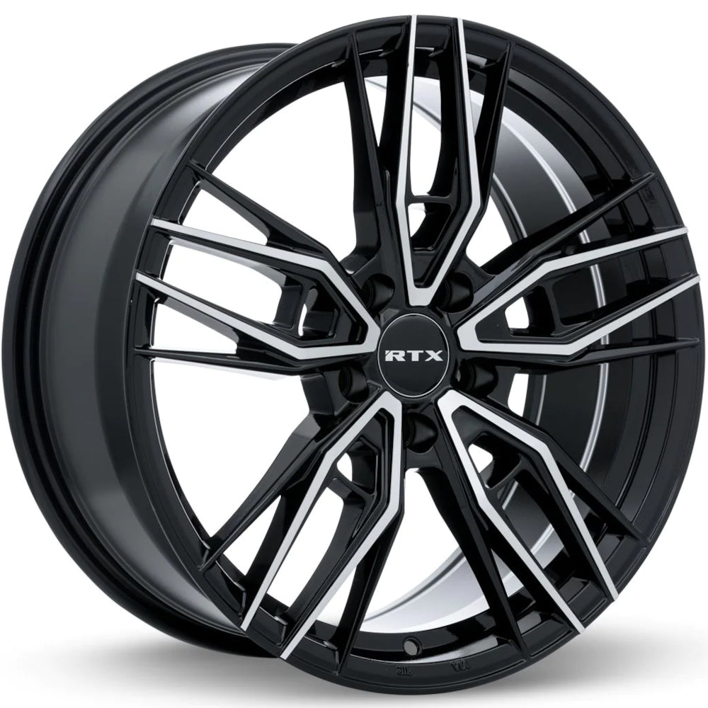 RTX Scepter Black Machined Wheel