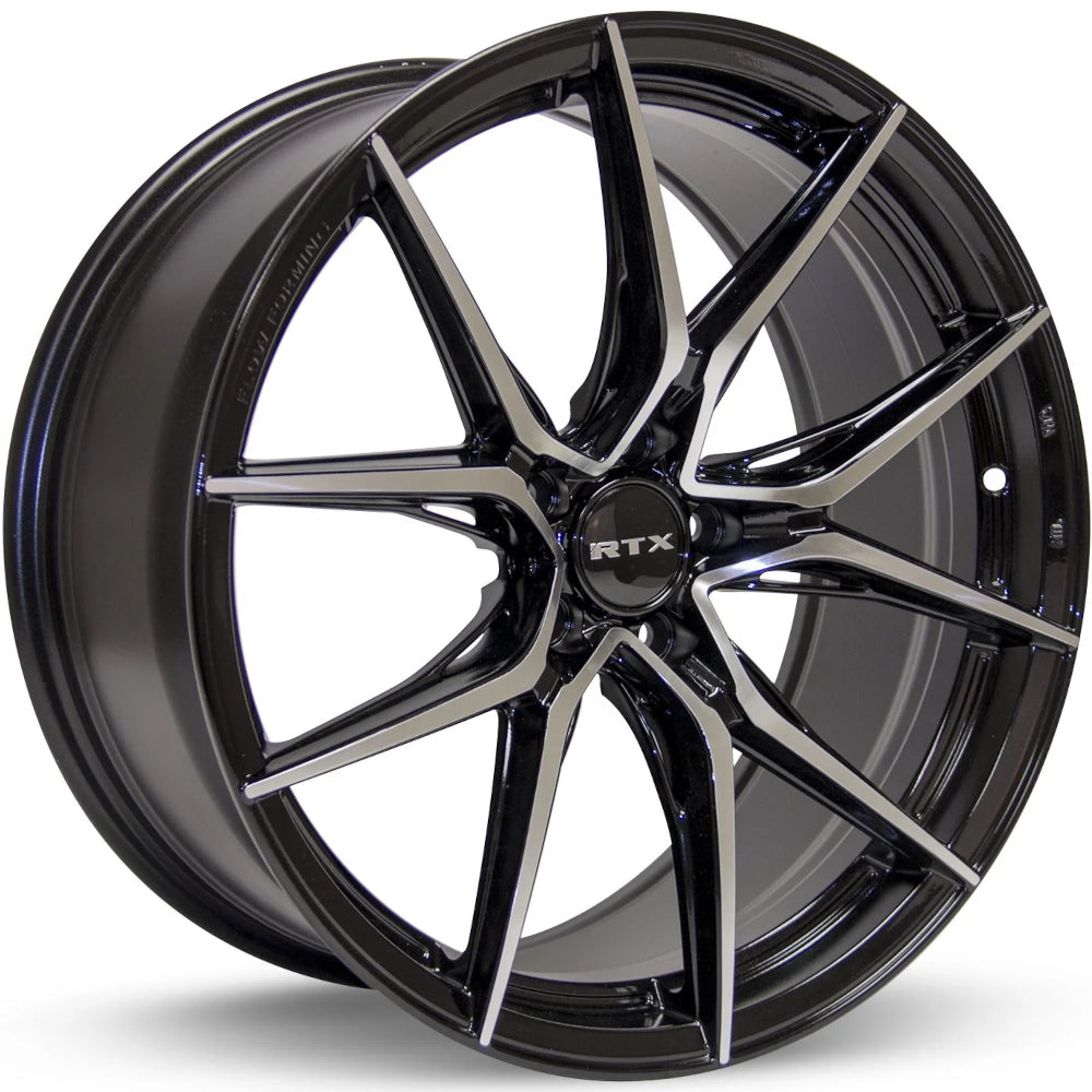 RTX Slick Black Machined Wheel