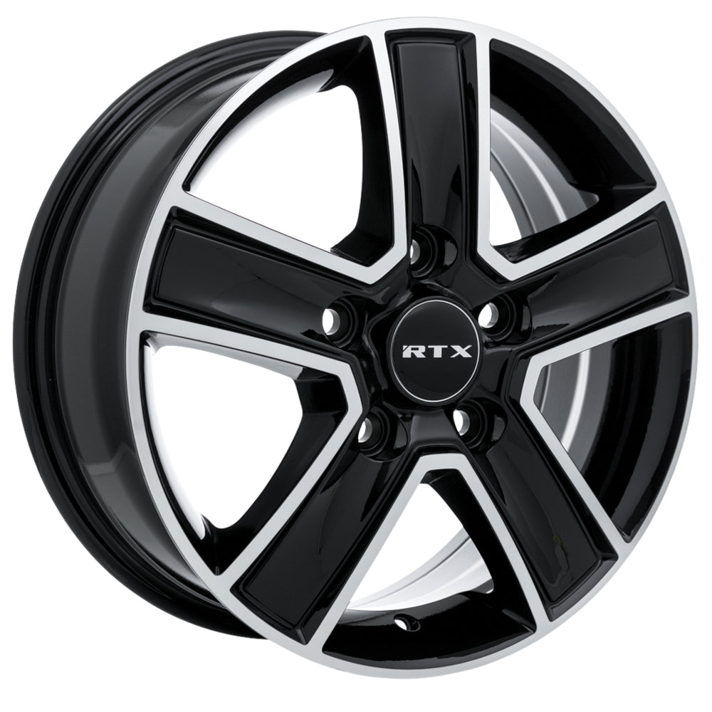 RTX Transit Black Machined Wheel