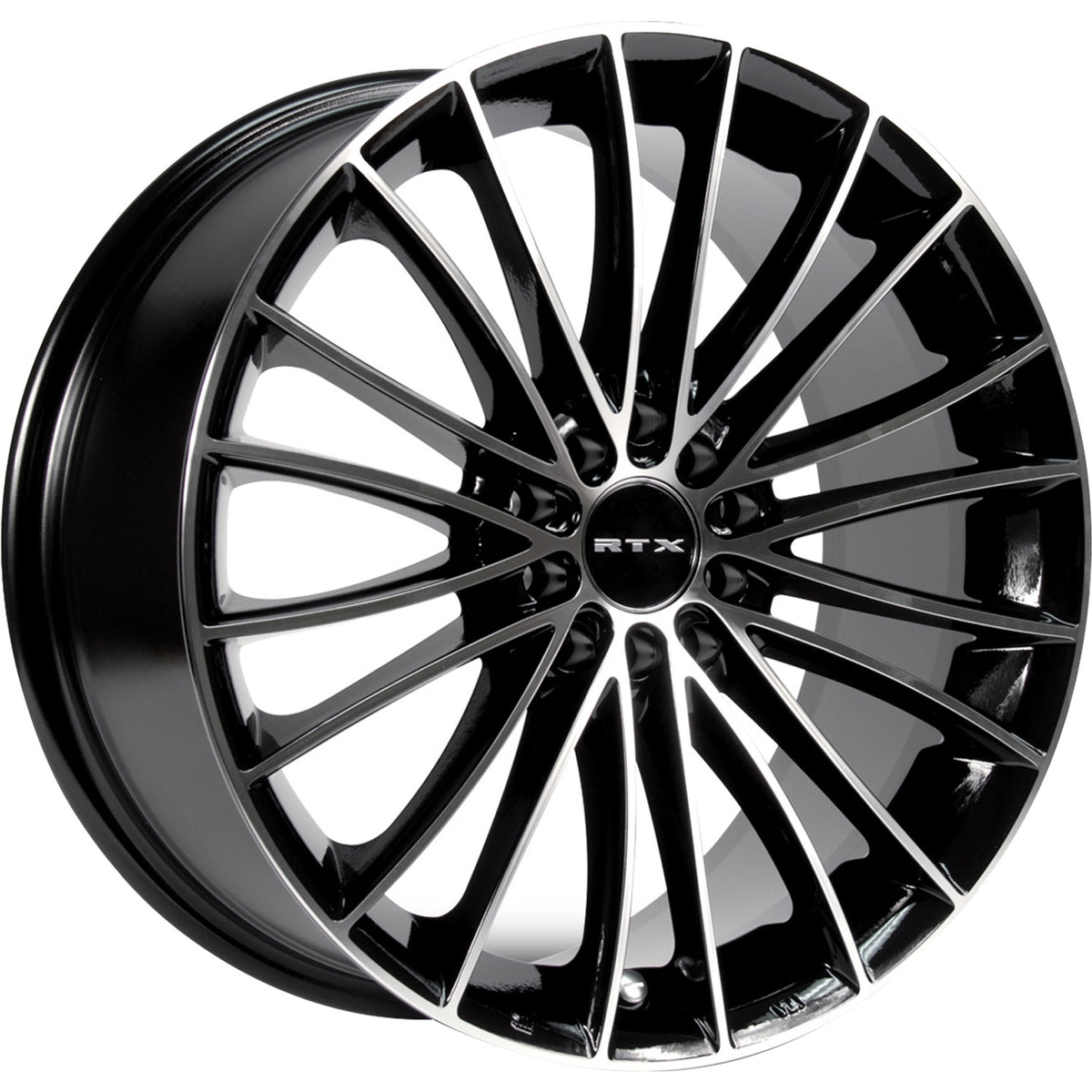 RTX Turbine Black Machined Wheel