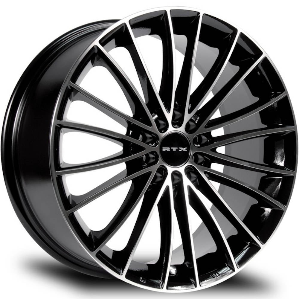 RTX Turbine II Black Machined Wheel