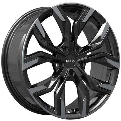 RTX Venom Black Machined Wheel
