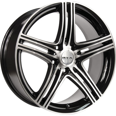 RTX Zen Black Machined Wheel