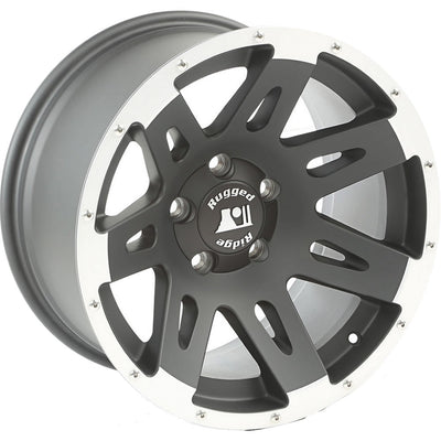 Rugged Ridge XHD Black Machined Wheel