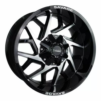 Savage Offroad SA08 Black Machined Wheel