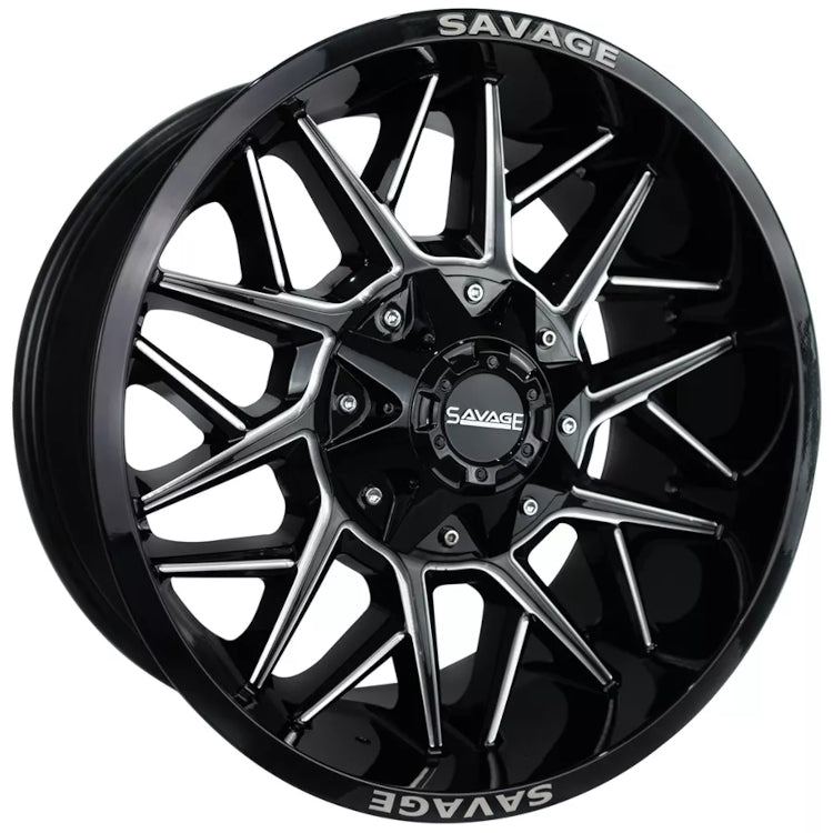 Savage Offroad SA10 Black Milled Wheel