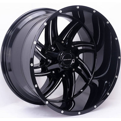 Savage Offroad SA17 Black Milled Wheel
