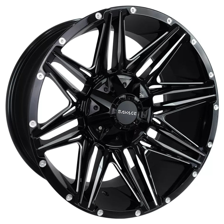 Savage Offroad SA19 Black Milled Wheel