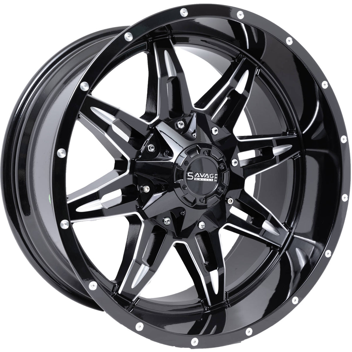Savage Offroad SA21 Black Milled Wheel