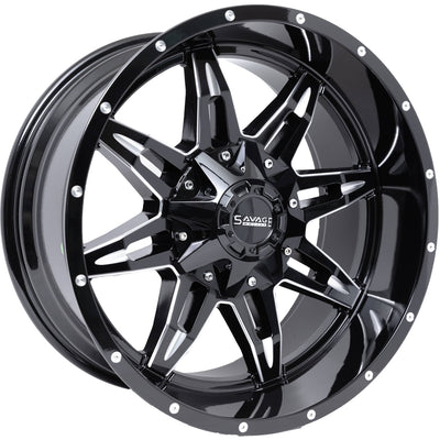 Savage Offroad SA21 Black Milled Wheel