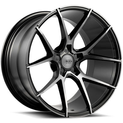 Savini BM14 Black Machined Wheel