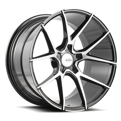 Savini BM14 Black Machined Wheel