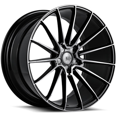 Savini BM16 Black Machined Wheel