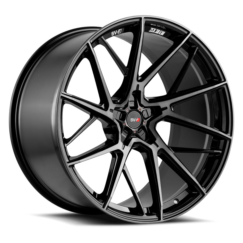 Savini SV-F6 Black Machined Wheel