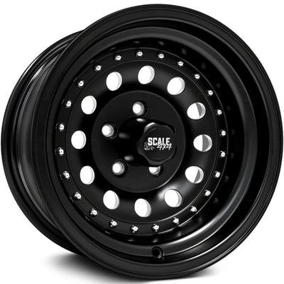 Scale 4x4 Bandit II Matte Black Wheel