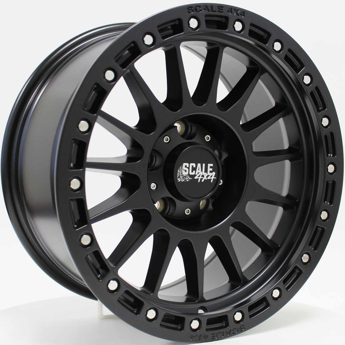 Scale 4x4 S01 Matte Black Wheel