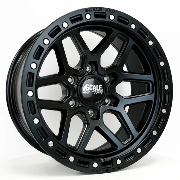 Scale 4x4 S02 Black Wheel