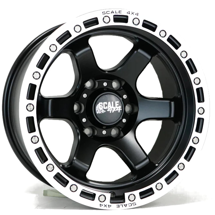 Scale 4x4 S03 Black Wheel