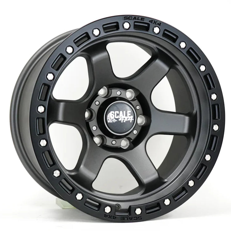 Scale 4x4 S03 Gunmetal Wheel