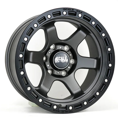 Scale 4x4 S03 Gunmetal Wheel